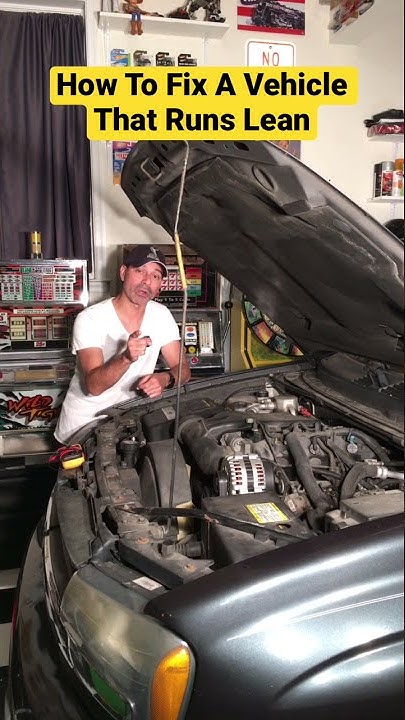 How To Fix A Vehicle That Runs Lean. - YouTube
