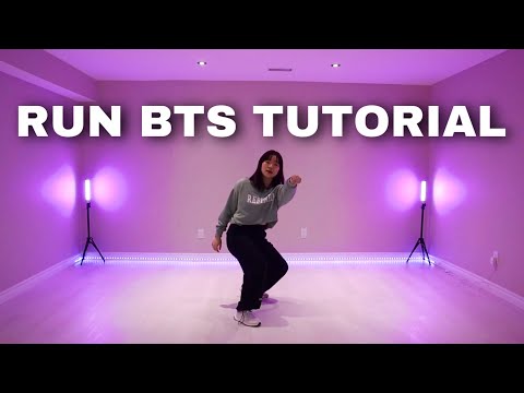BTS (방탄소년단) ‘달려라 방탄 (Run BTS)' Dance Tutorial Mirrored and Detailed Explanation | injeolknee