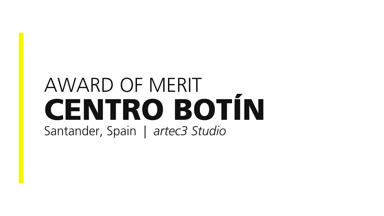 Centro Botín – 2019 IALD Award of Merit