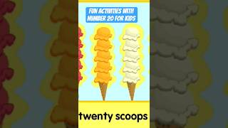 Fun Activities with Number 20 for Kids #kidslearning
