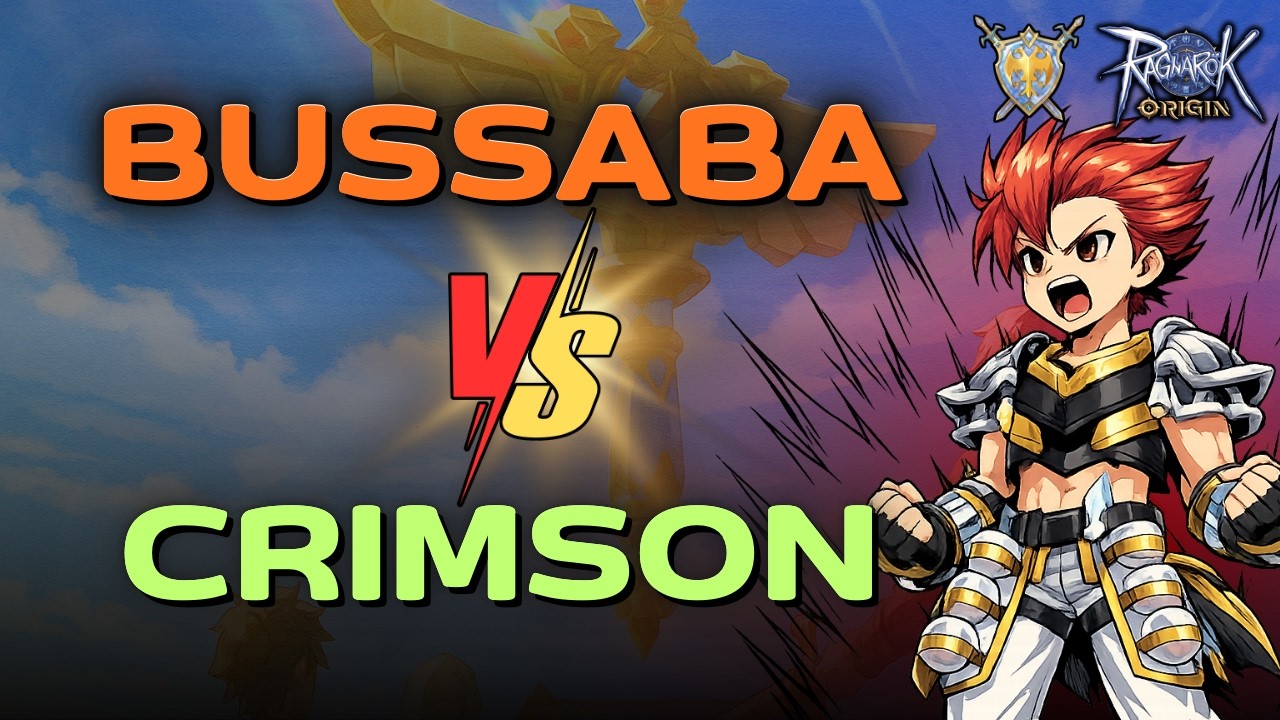 Ragnarok Origin : Genetic Secret Build l BUSSABA Vs Crimson Guilde League