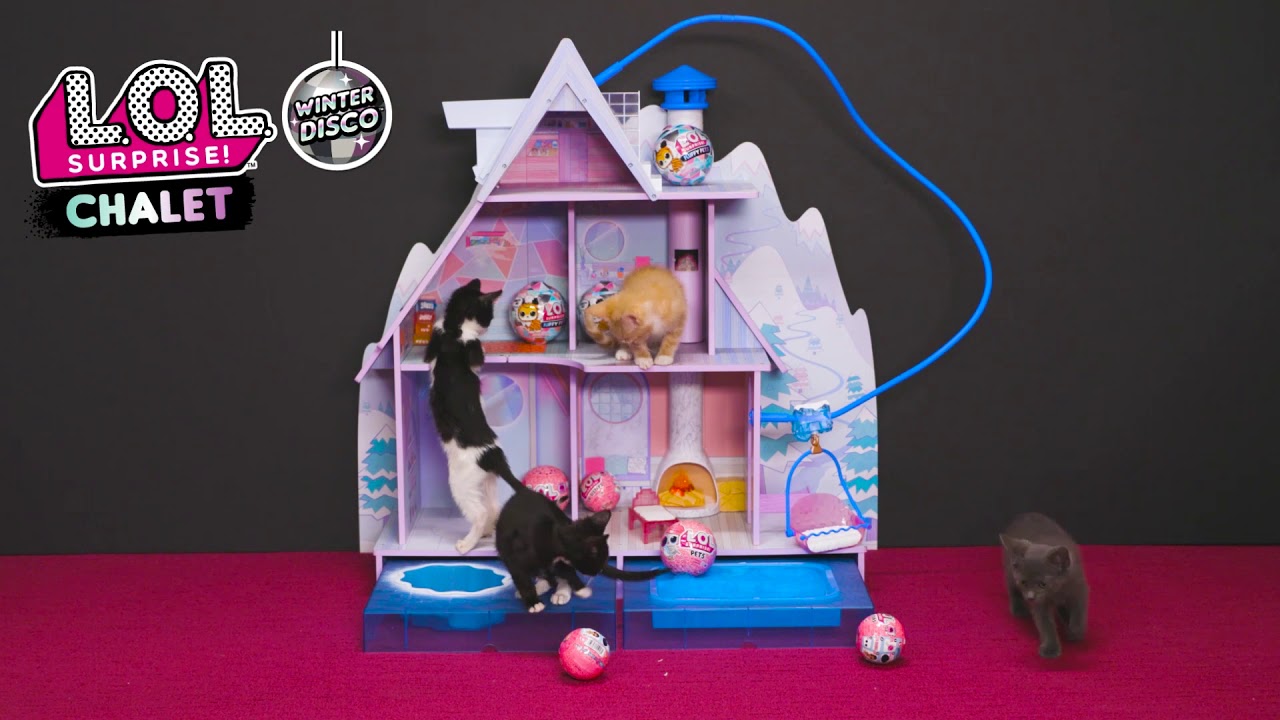 LOL Surprise! | Gatinhos brincando no LOL Chalet