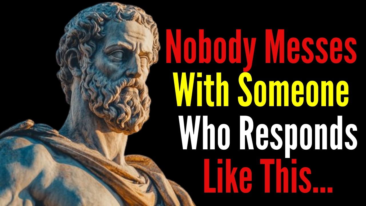 5 Calm but Powerful Replies That End Arguments | Stoic Wisdom