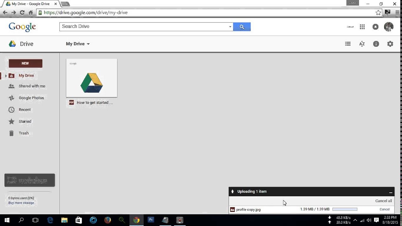 How to upload a file into google drive and Create direct download link of it. - YouTube1366 x 768