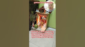 Phật Di lặc có hai kỳ lân thổ Công ông địa Tại Quán chay An Đức quận 11 TP HCMVN #@MINHTÀIVLOGSHORTS