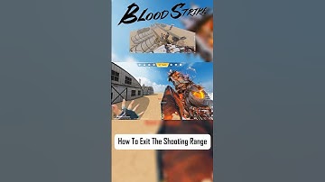How To Exit The Shooting Range #bloodstrikemobile #bloodstrike #freefire #codm #roblox #pubgmobile