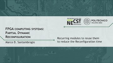 Recurring modules to reuse them to reduce the Reconfiguration time (Marco D. Santambrogio)