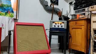 Masco Ma17N Amp With Harmonica & 4X8 Speaker