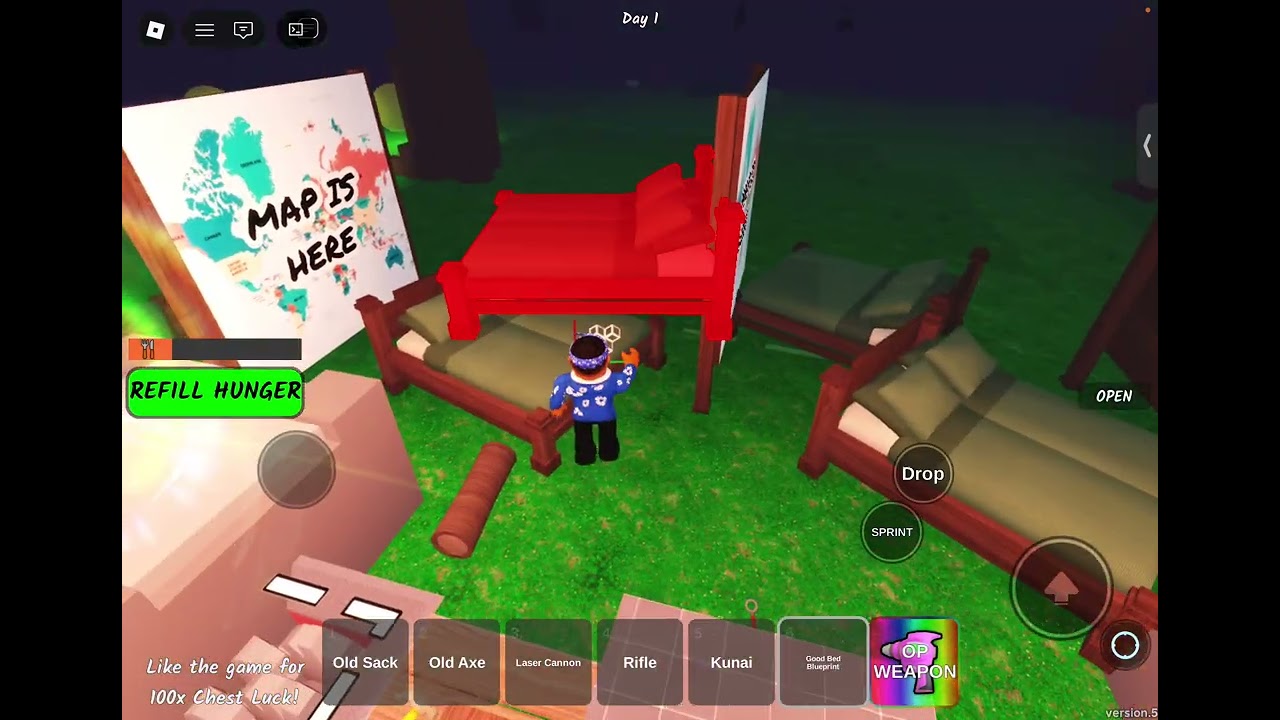 I was playing modid99 n and I found a glitch￼￼