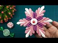 Glitter foam sheet crafts idea  diy glitter foam flower making easy