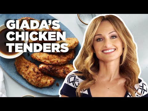 how-to-make-giada's-parmesan-chicken-tenders-|-food-network