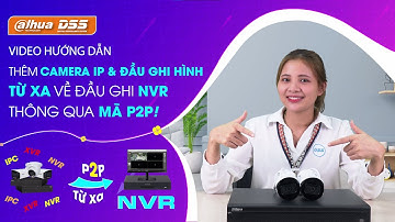 HDSD_118 Video Hướng Dẫn "Cách Add Camera IP & Đầu Ghi Từ Xa Về Đầu Ghi NVR Thông Qua Mã P2P"
