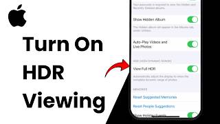 How to Turn On HDR Viewing in Photos screenshot 1