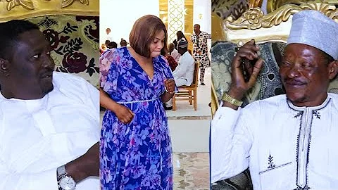 See Actor Lalude, Antar Laniyan Reaction As Laide Bakare Show Off Her Dance At Ooni Of If Palace