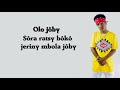 Basta Lion - Olo jOby (Lyrics Video)