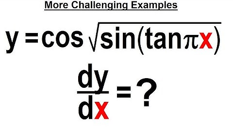 Calculus 1 CH 3 Derivatives (16 of 24) More Challenging Examples