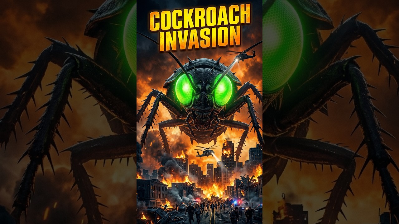 Cockroach Invasion |Official Trailer 2026 | Hollywood Movies | AI Concept