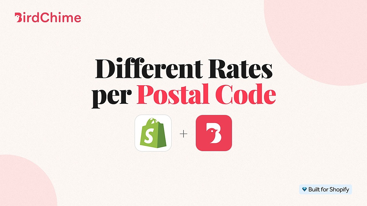How to Set Local Delivery Rates by Postal Codes - YouTube