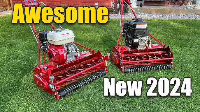 Revolution 26 vs Greensmaster 1600 Reel Mower Stripe Comparison