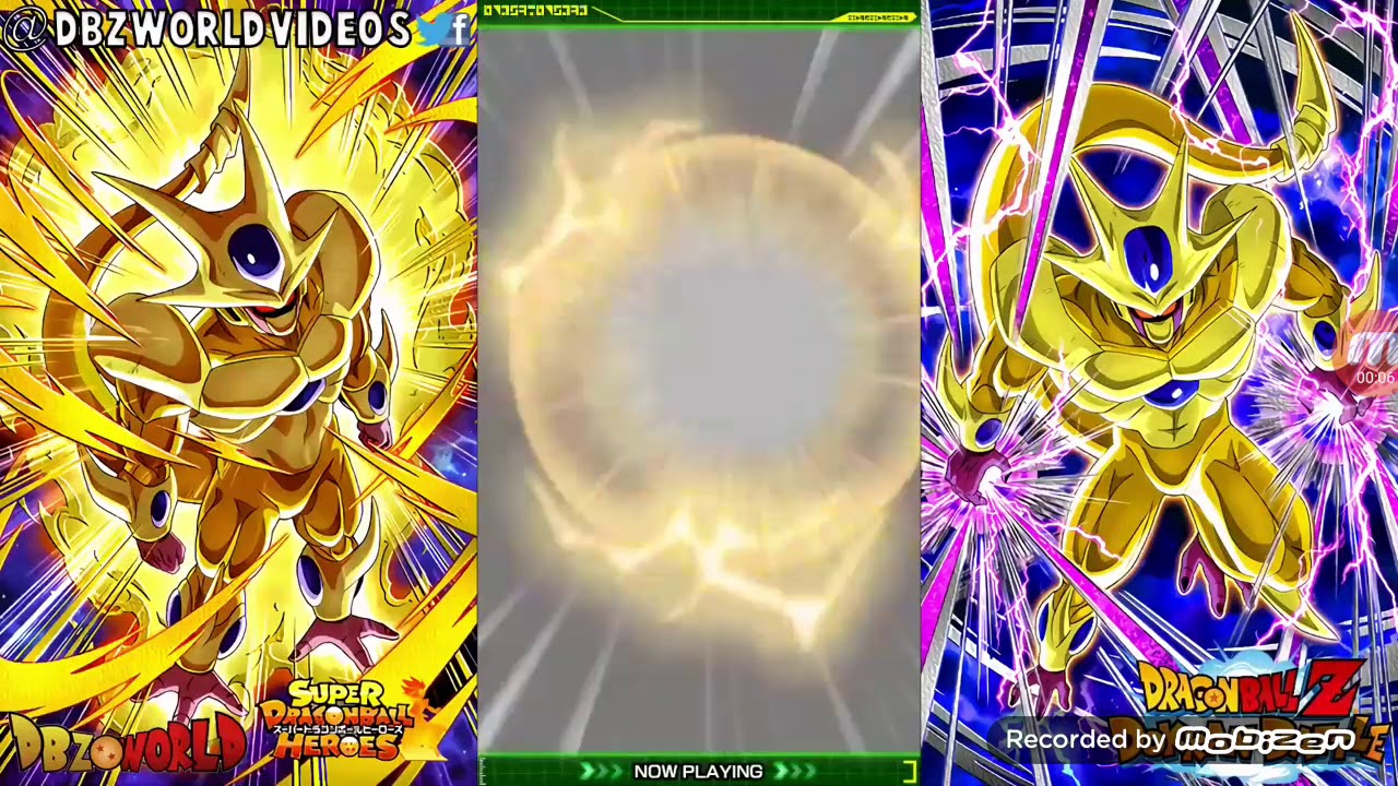 Dragon ball dokkan battle fu,golden cooler and ssj Cumber Gameplay