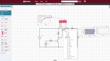 Monitoring power dissipation in a circuit using DesignSpark Circuit Simulator