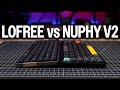 Nuphy air75 v2 vs lofree flow  the rematch