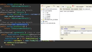 Spring Boot : Connect the Web Application To Database (from creating a submission form) Wealth