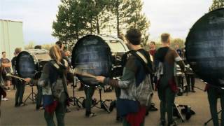 Rise Percussion 2017 Battery Warmup