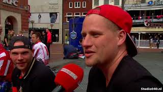 PSV-fans uit heel het land naar huldiging