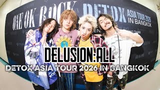 ONE OK ROCK - Delusion:All [Detox Asia Tour 2026 in Bangkok]