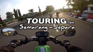 Touring Semarang  Jepara Pakai Rx King Jalan Pantura Rusak Akibat Banjir 