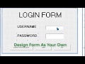 Create Login And Register Form using database In VB