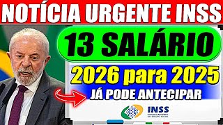 VICTORY SIGNED TODAY: 13 SALARY of 2026 ANTICIPATED in FOLHA in 2025? Urgent🚨