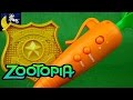 Disney Zootopia Judy&#39;s Carrot Recorder Pen and Badge Toys