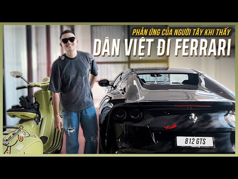 PEOPLE'S REACTION WHEN THEY SEE ME IN A MILLION-DOLLAR FERRARI