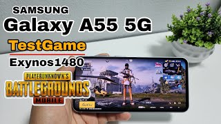 Samsung Galaxy A55 5G TestGame Pubg Mobile