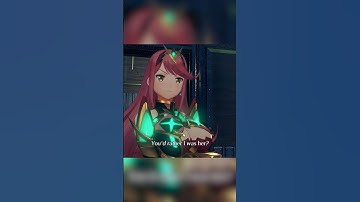 You’d rather Mythra was Pyra? #xenobladechronicles2 #pyra #mythra #shorts
