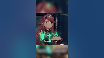 You’d rather Mythra was Pyra? #xenobladechronicles2 #pyra #mythra #shorts
