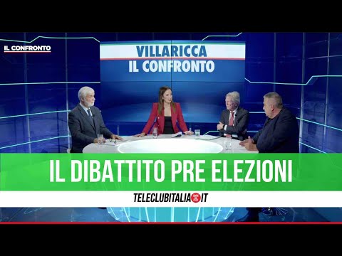 Successo per il confronto tra candidati sindaco di Villaricca in diretta tv su Teleclubitalia