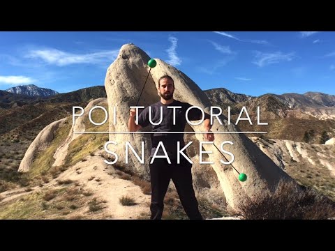Poi Snakes Tutorial - Poi Spinning Advanced Flow