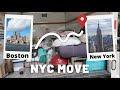 NYC MOVING VLOG - unpacking, a few hectic days in my life