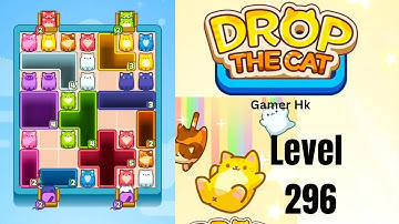 Drop The Cat Level 296 Walkthrough Solution 
