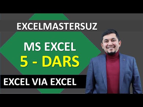 Video: Microsoft Excel Dasturida 5 Ta Foydali Funktsiya