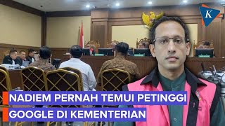 Download lagu Fakta Baru, Nadiem Pernah Temui Petinggi Google