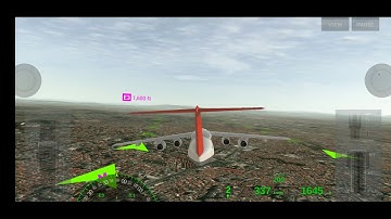 Airline Commander - License test - Change Runway #airlinecommander #rortos #flightsimulator