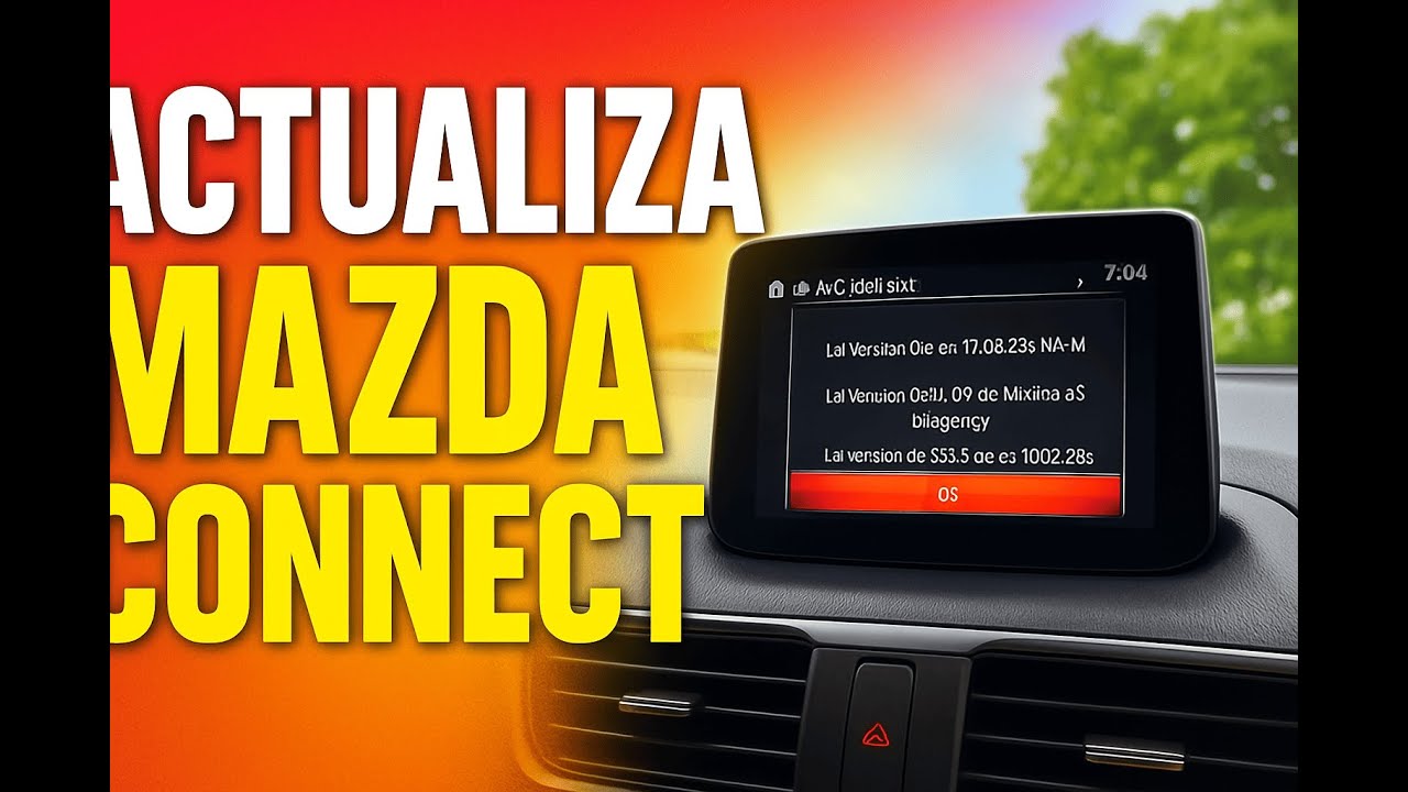 CÓMO ACTUALIZAR EL SISTEMA MAZDA CONNECT! - MAZDA 3
