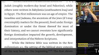 📖 Jesus’ Bible: (Part 9)  A Concise History of the Hebrew Scriptures #hebrewbible #masorah #aramaic