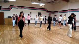 Barbados Carol Line Dance Walk Through Demo