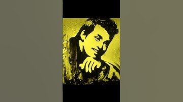 Cách vẽ tranh cát chân dung ca sĩ Ưng Hoàng Phúc #tranhcat #vẽ #art