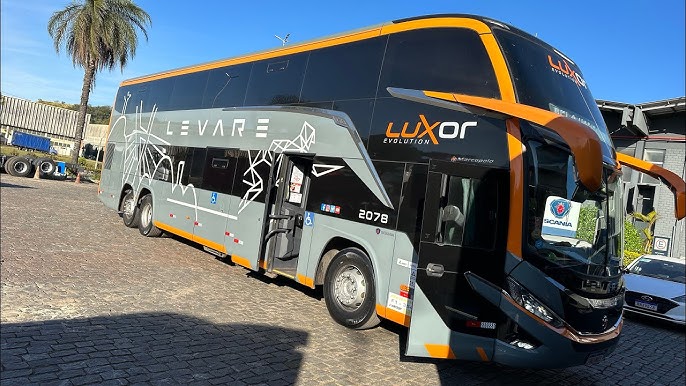 Caesartur - Ônibus DD 50 lugares poltronas leito turismo softs, com 4 tvs,  2 geladeiras duas mesas de jogos wc, ônibus de longas viagens ,..